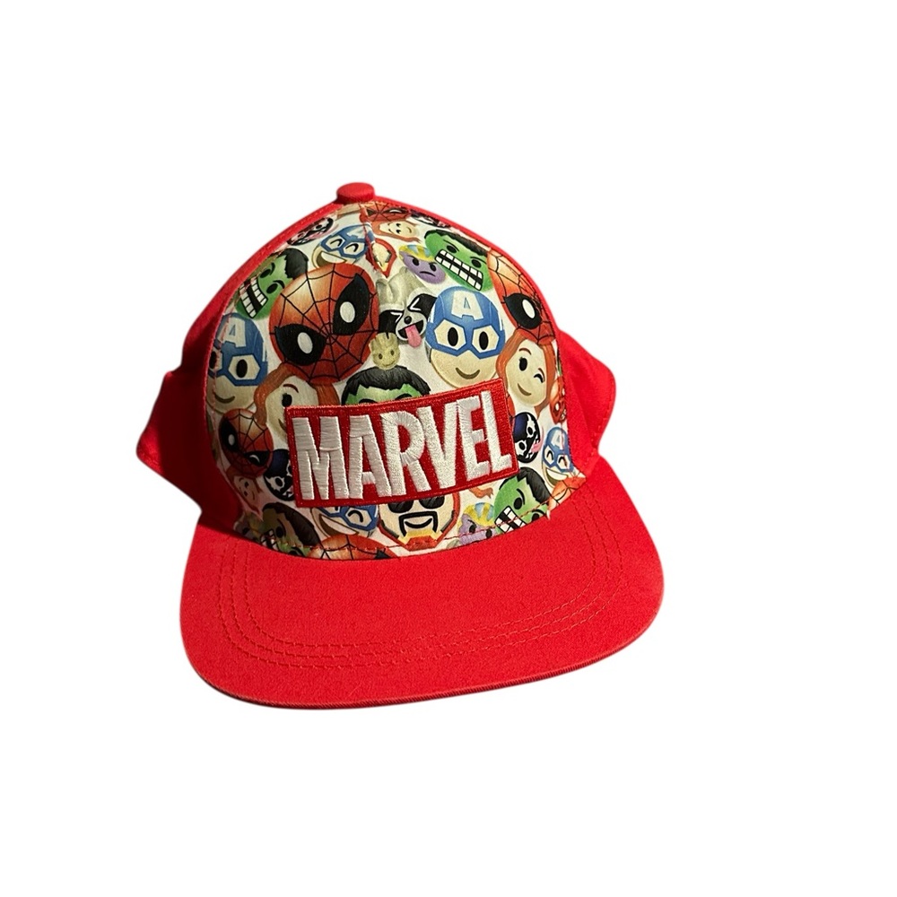 Marvel Bold Red Cap with Iconic Design